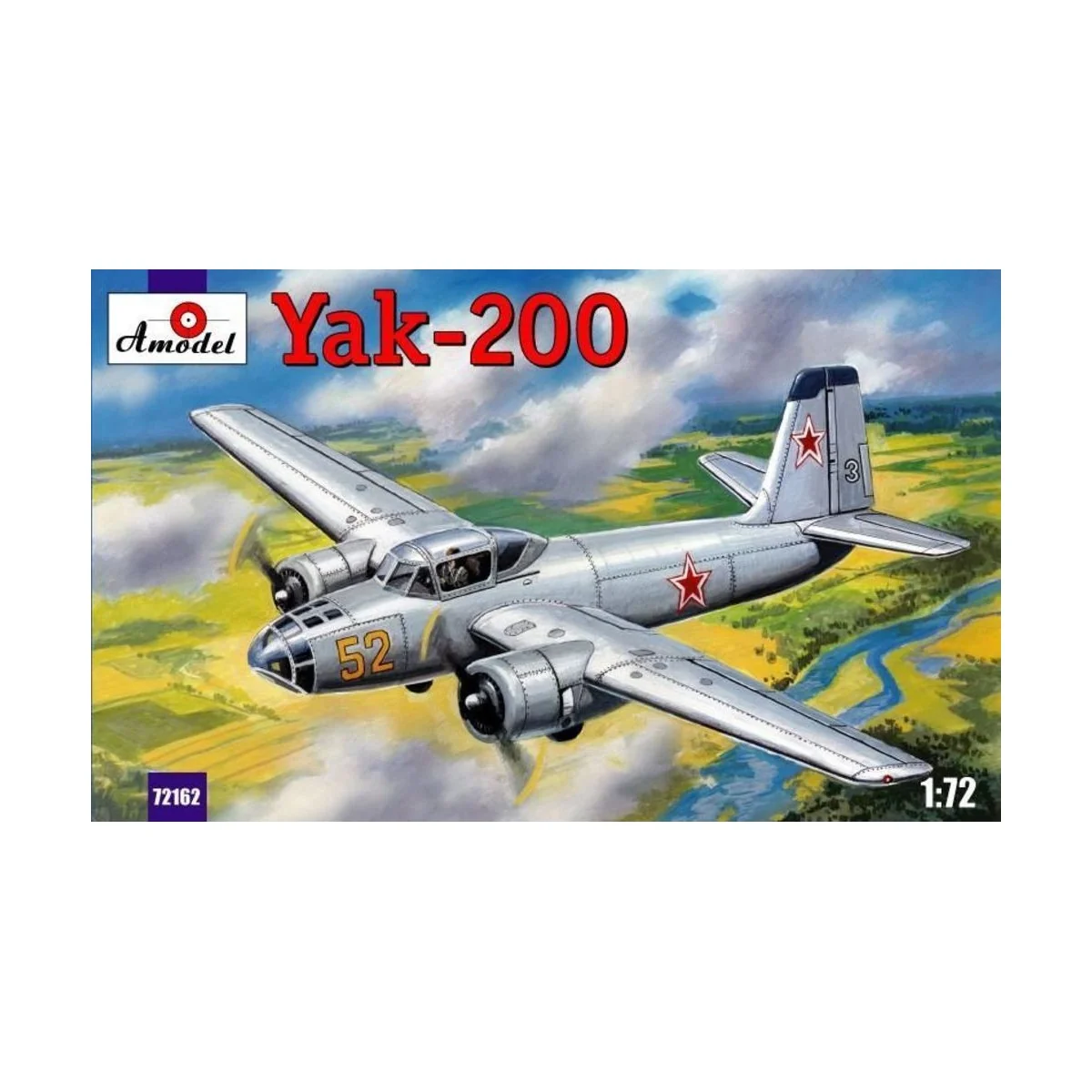 Yak-200 Soviet trainer aircraft - Amodel AMO72162