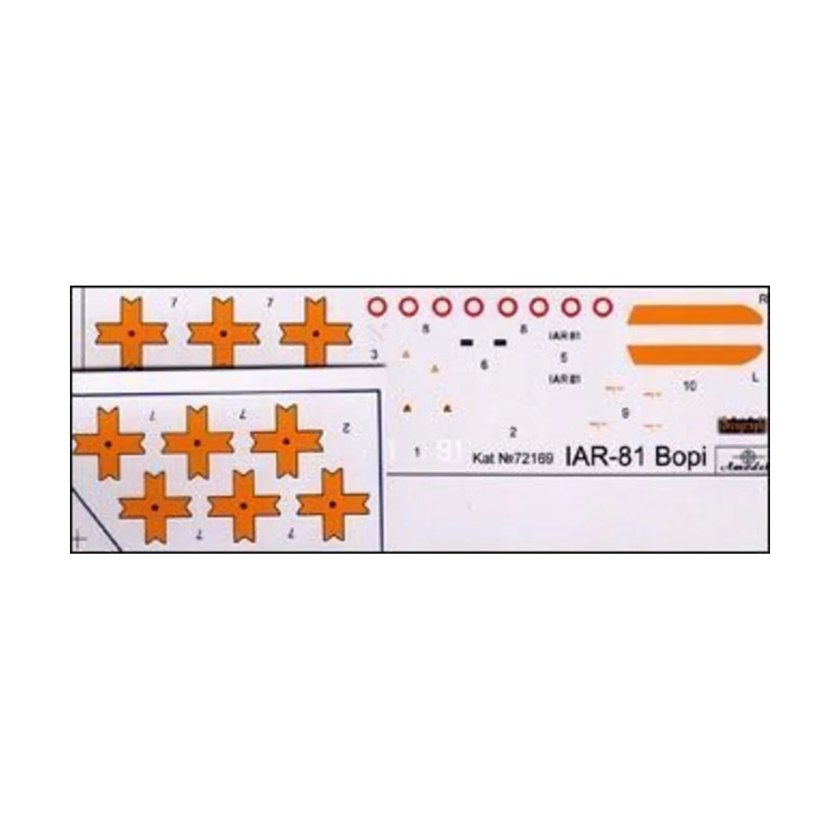 IAR-81 'Bopi' Romanian fighter - Amodel AMO72169