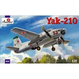 Yak-210 Soviet trainer aircraft, 1/72 - Amodel AMO72171