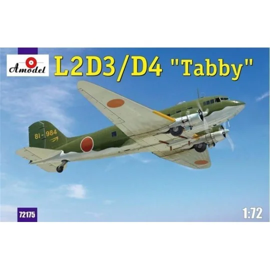 L2D3/D4 Taddy Japan transport aircraft, 1/72 - Amodel AMO72175