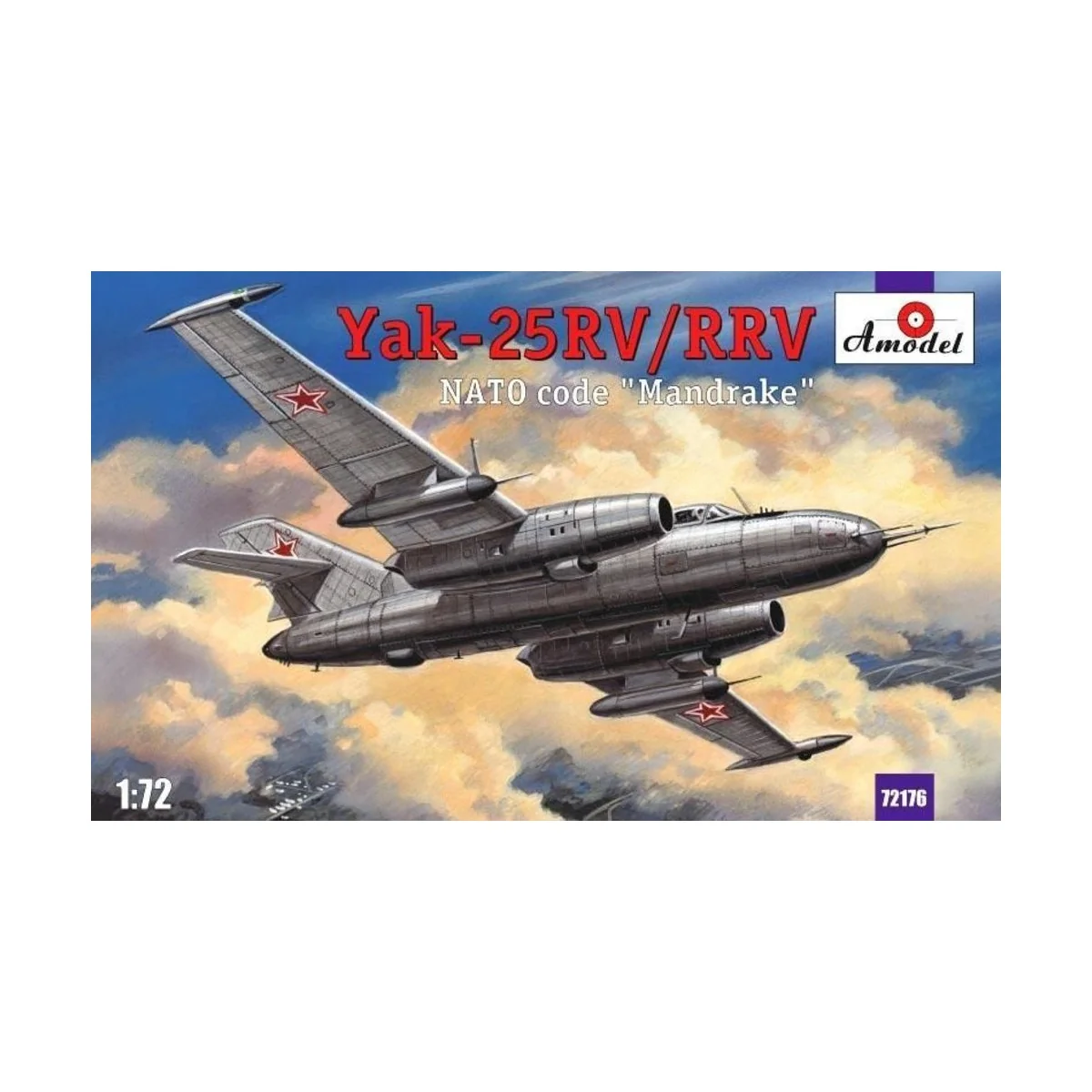 Yakovlev Yak-25RV/RRV Mandrake sovj.int. - Amodel AMO72176