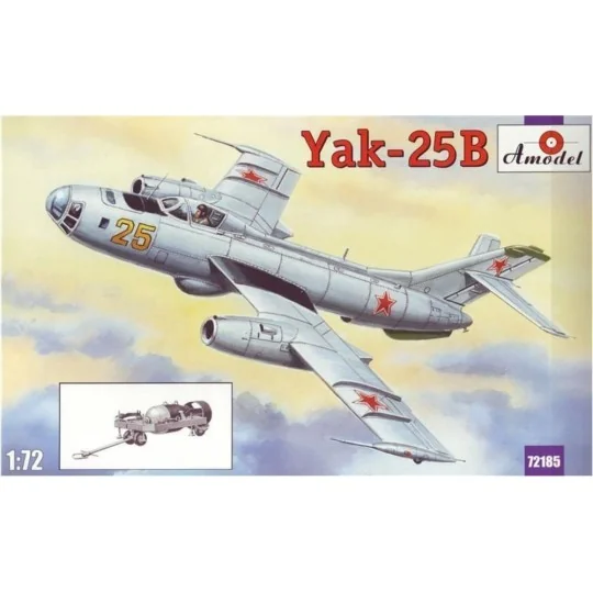 Yakovlev Yak-25B Soviet bomber, 1/72 - Amodel AMO72185