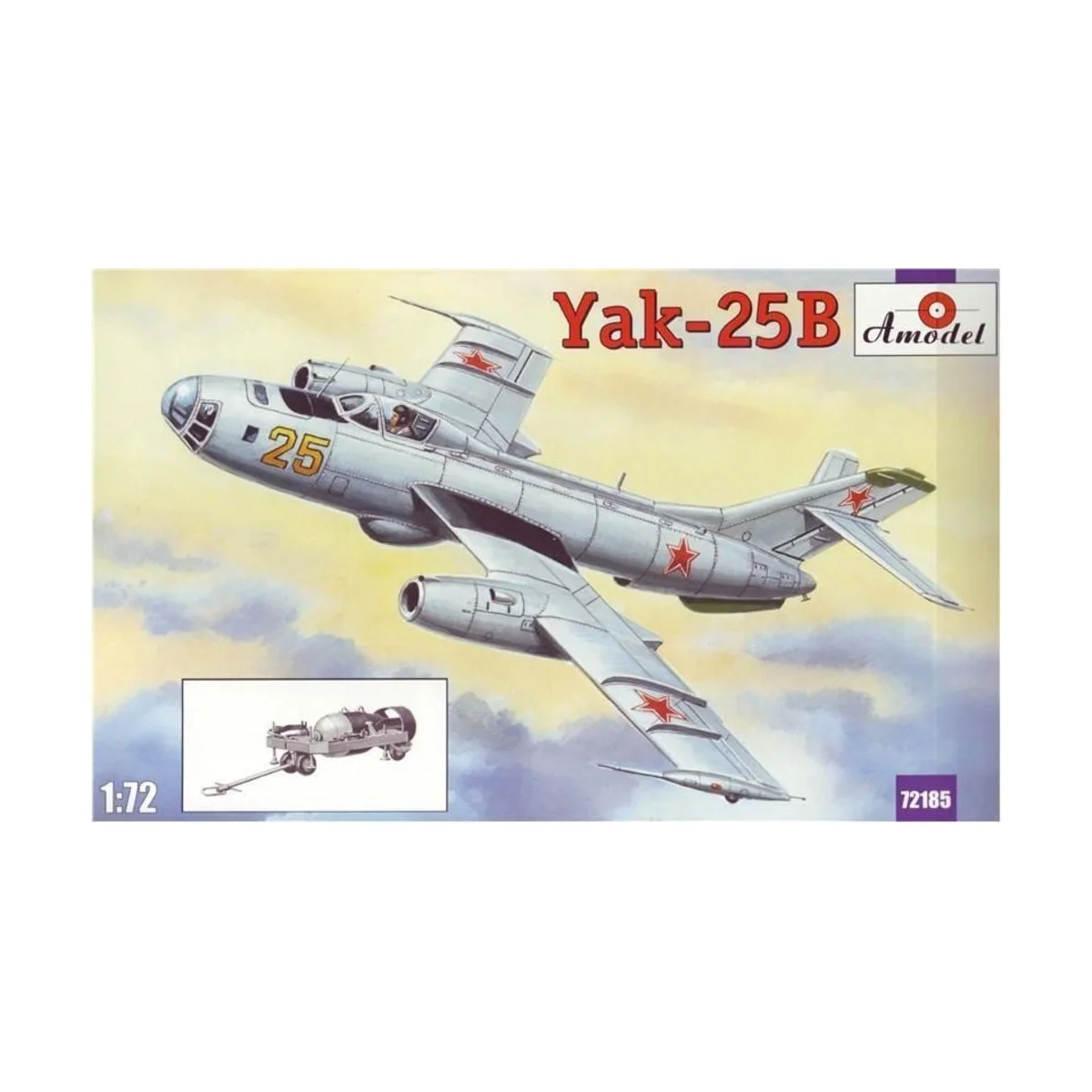 Yakovlev Yak-25B Soviet bomber, 1/72 - Amodel AMO72185