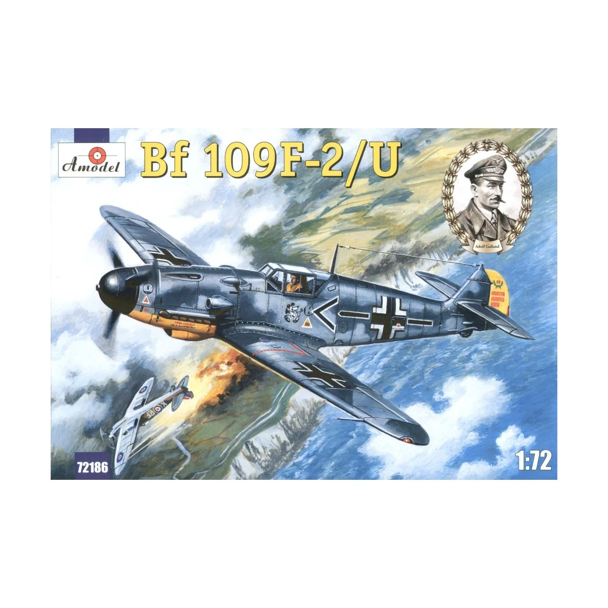 Messerschmitt Bf-109F-2/U - Amodel AMO72186