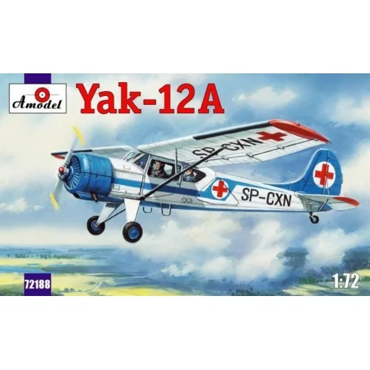 Yakovlev Yak-12A Soviet multirole aircr., 1/72 - Amodel AMO72188