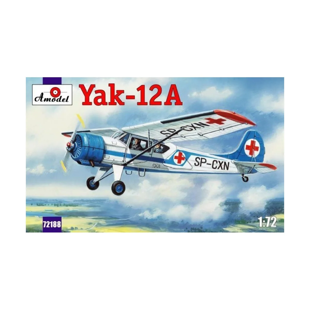 Yakovlev Yak-12A Soviet multirole aircr. - Amodel AMO72188