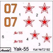 Yak-55 Soviet aerobatic aircraft - Amodel AMO72192