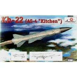 Kh-22(AS-4 'Kitchen') long-range anti-sh, 1/72 - Amodel AMO72196