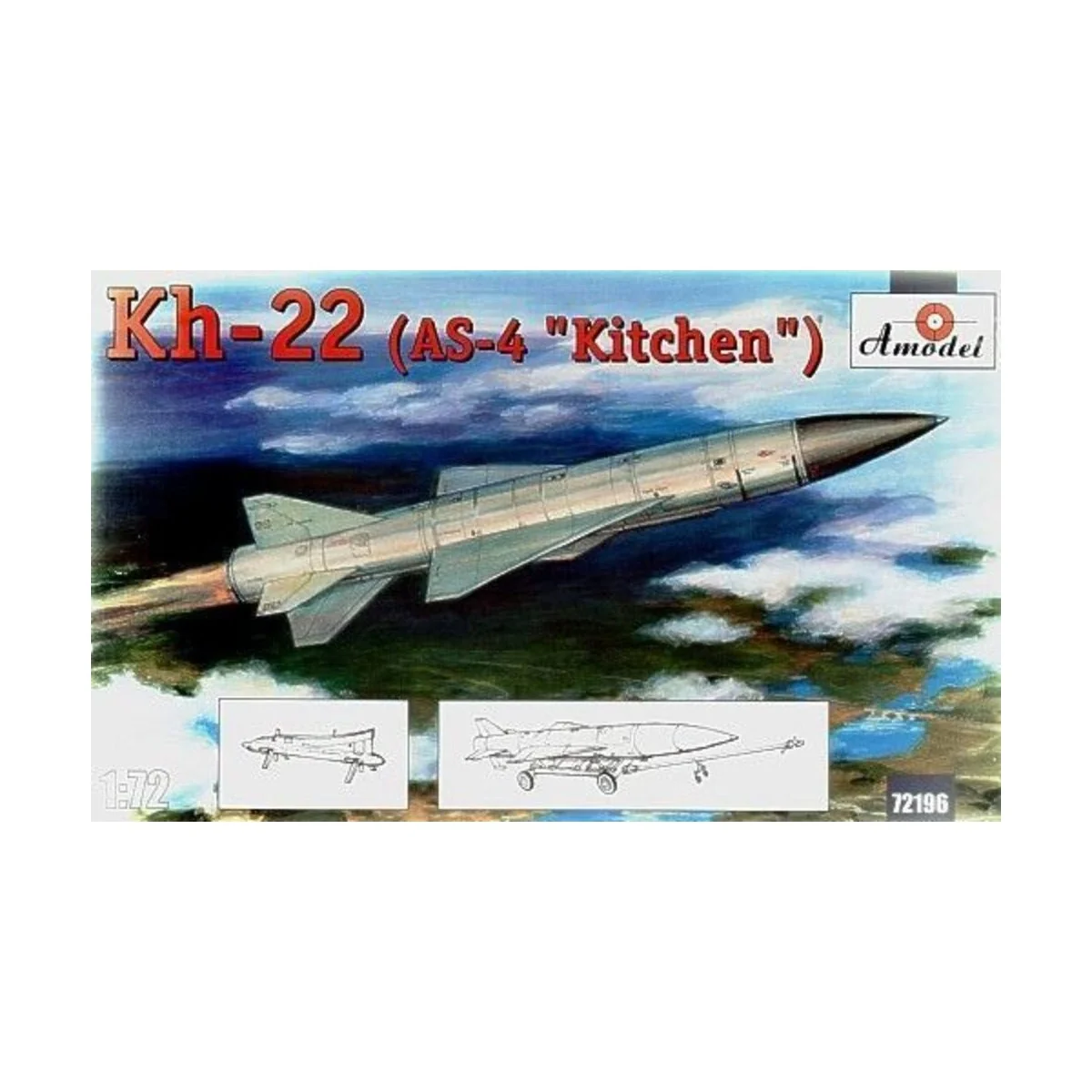 Kh-22(AS-4 'Kitchen') long-range anti-sh - Amodel AMO72196