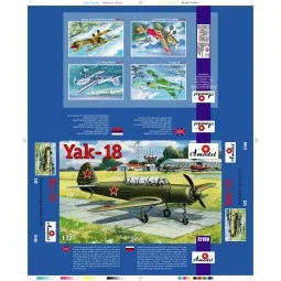 Yak-18 M-12, 1/72 - Amodel AMO72198