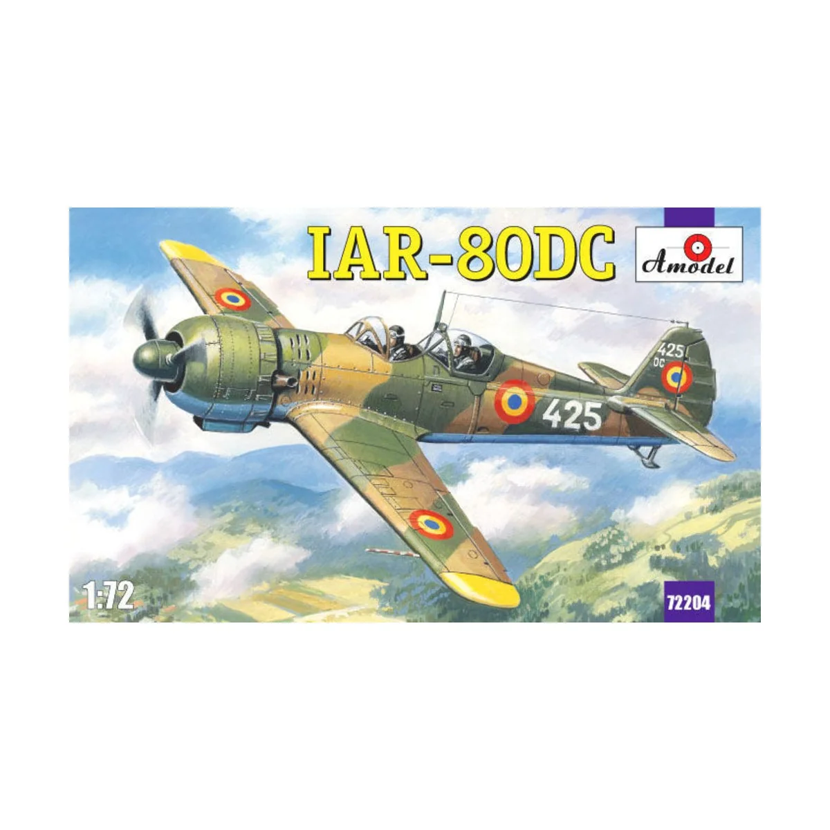 IAR-80DC Romanian training aircraft - Amodel AMO72204