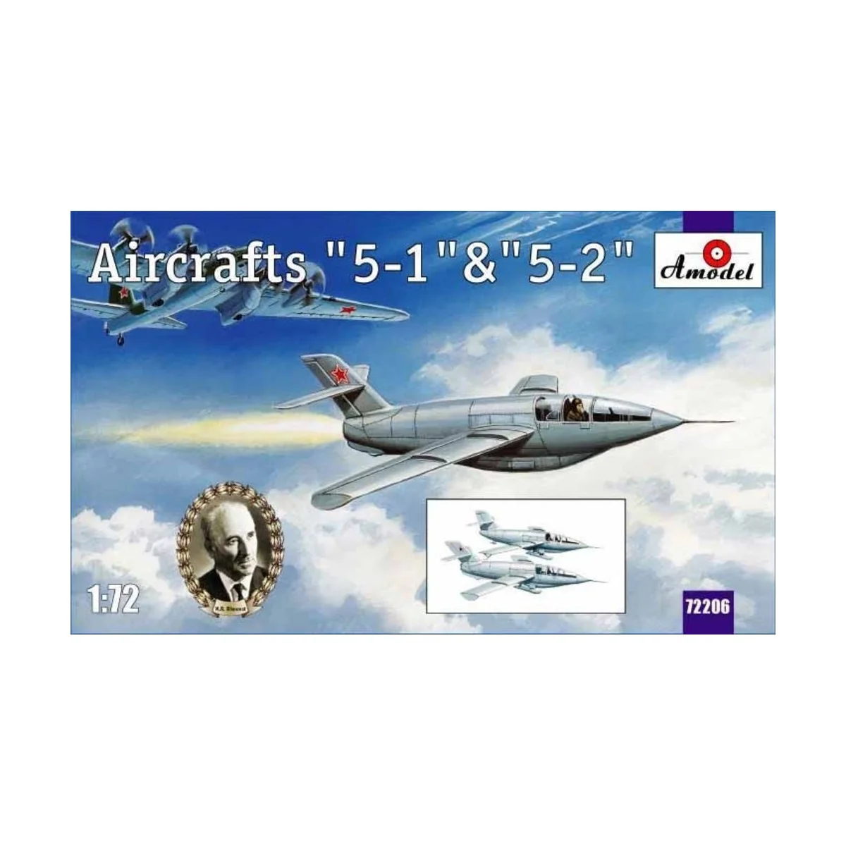 Aircraft '5-1' & '5-2' - Amodel AMO72206