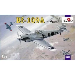 Messerschmitt Bf-109A German fighter - Amodel AMO72209