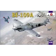 Messerschmitt Bf-109A German fighter - Amodel AMO72209