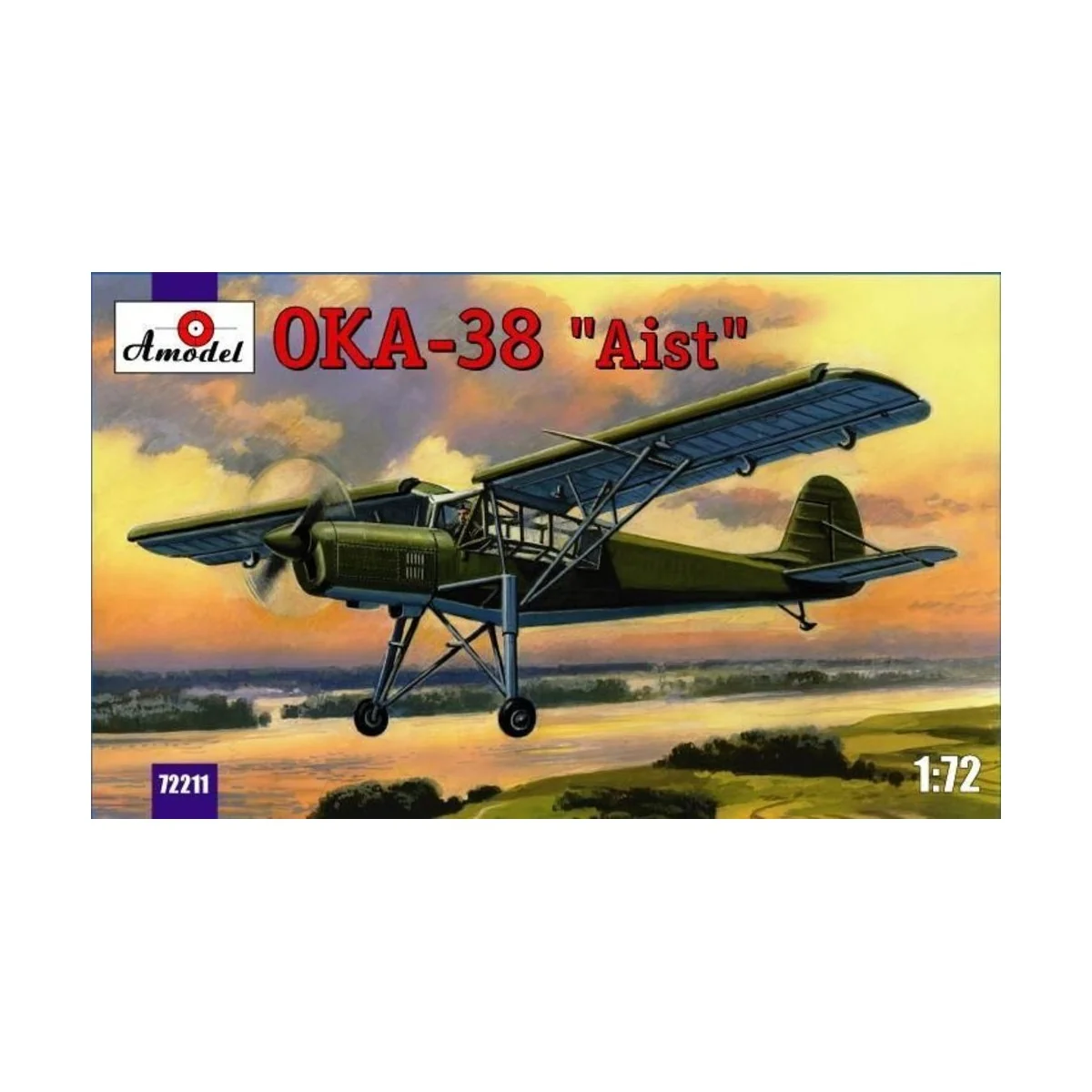 Antonov OKA-38 'Aist', 1/72 - Amodel AMO72211