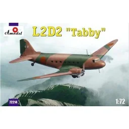 L2D2 Taddy Japan transport aircraft, 1/72 - Amodel AMO72214