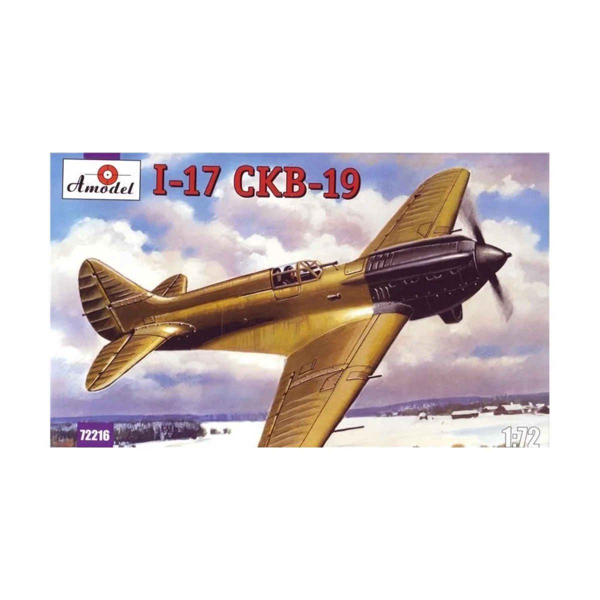 Polikarpov I-17 (CKB-19) Sov.single-seat, 1/72 - Amodel AMO72216 Polikarpov I-17 (CKB-19) Sov.single-seat, 1/72 - Amodel AMO72216