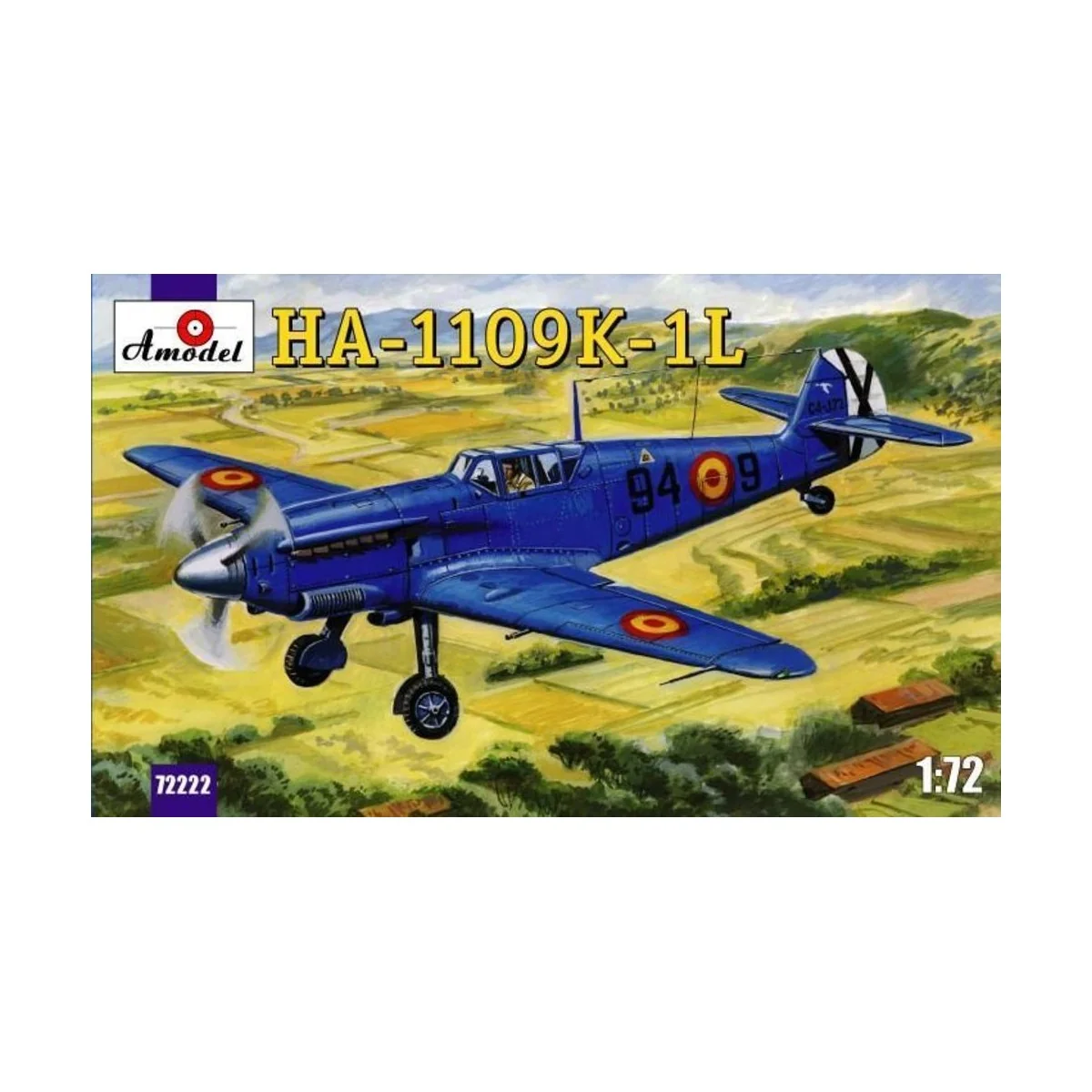 HA-1109-K1L Spanish fighter - Amodel AMO72222