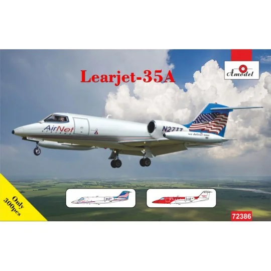 Learjet-35A, 1/72 - Amodel AMO72386