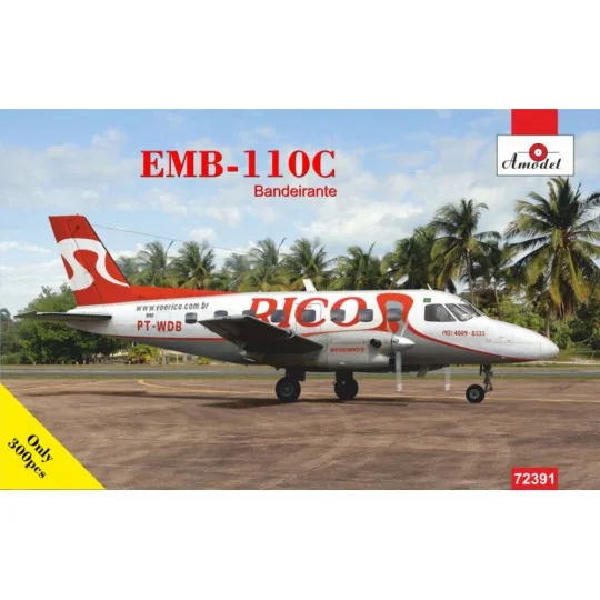 Embraer EMB-110C Bandeirante, 1/72 - Amodel AMO72391 Embraer EMB-110C Bandeirante, 1/72 - Amodel AMO72391