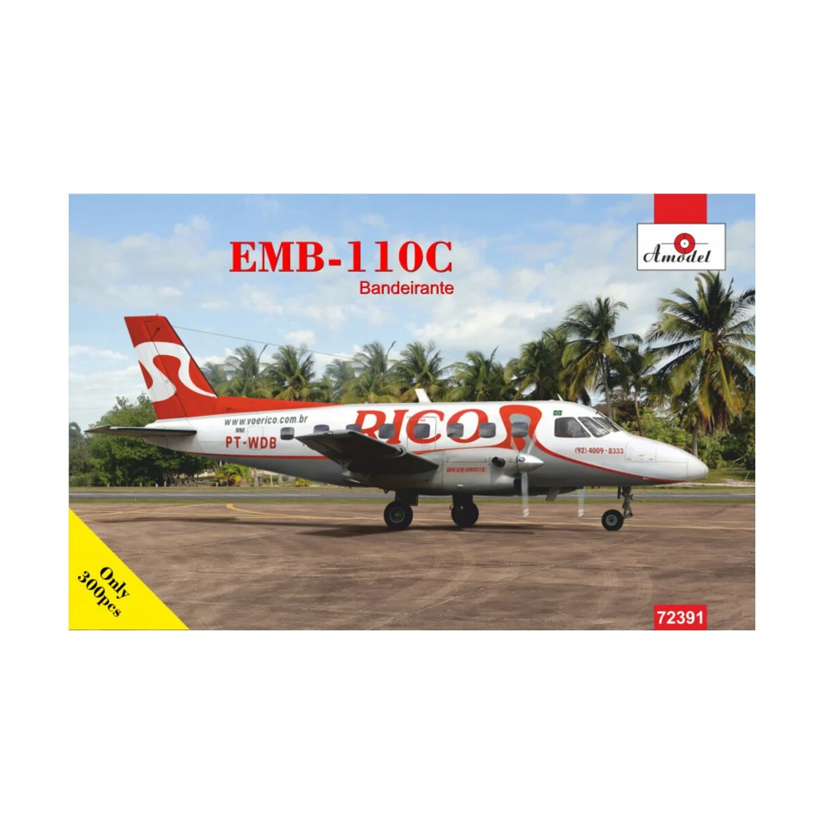 Embraer EMB-110C Bandeirante - Amodel AMO72391