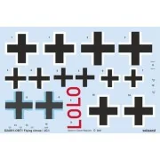 Flying circus / JG I for MENG, 1/24 - Eduard Accessories D24001 Flying circus / JG I for MENG, 1/24 - Eduard Accessories D24001