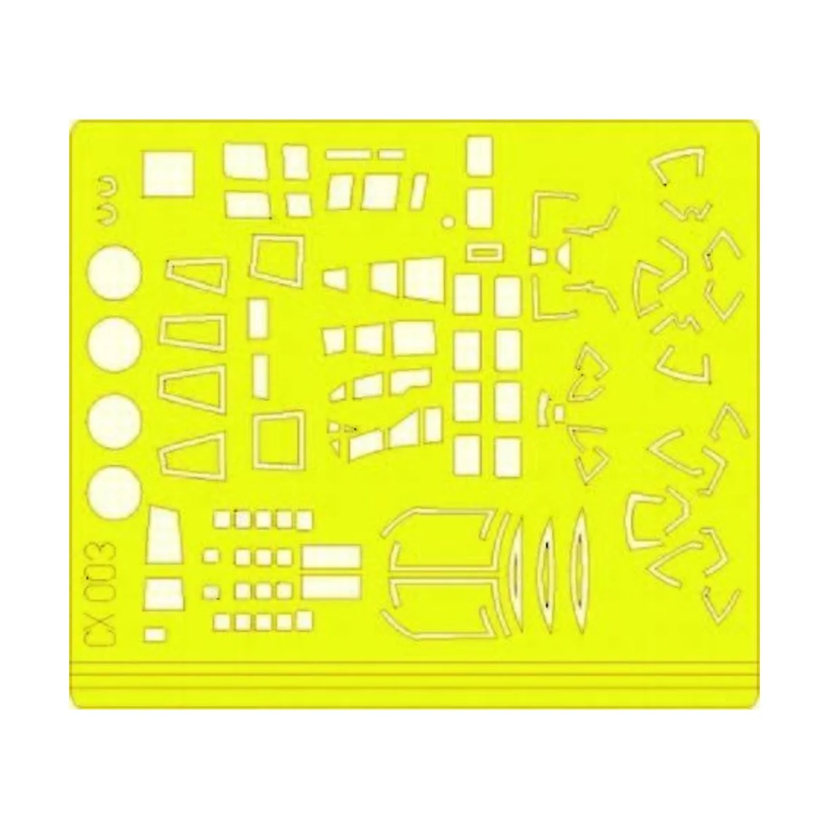 Yellow Tape Xpress Mask He-111H-6 für Hasegawa Bausatz - Eduard Acc...
