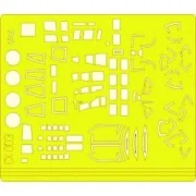 Yellow Tape Xpress Mask He-111H-6 für Hasegawa Bausatz, 1/72 - Edua... Yellow Tape Xpress Mask He-111H-6 für Hasegawa Bausatz, 1/72 - Edua...