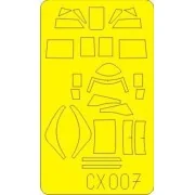 Bristol Beaufighter, 1/72 - Eduard Accessories CX007 Bristol Beaufighter, 1/72 - Eduard Accessories CX007