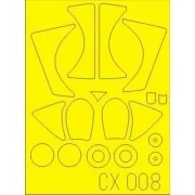 Grumman A-6 Intruder, 1/72 - Eduard Accessories CX008