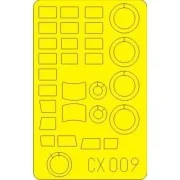 Douglas C-47/AC-47 Gunship, 1/72 - Eduard Accessories CX009 Douglas C-47/AC-47 Gunship, 1/72 - Eduard Accessories CX009