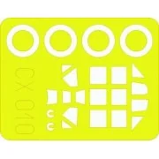 Bf 109E-4, 1/72 - Eduard Accessories CX010 Bf 109E-4, 1/72 - Eduard Accessories CX010