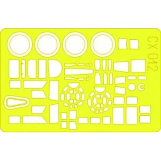 B-17F Flying Fortress, 1/72 - Eduard Accessories CX012