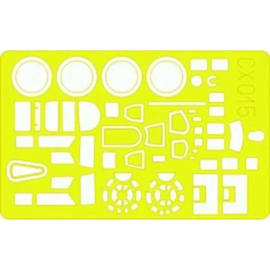 B-17G Flying Fortress, 1/72 - Eduard Accessories CX015