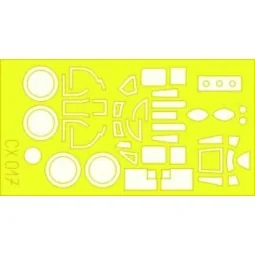 B-25H Mitchell - Eduard Accessories CX017