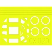 Bf 109E-3, 1/72 - Eduard Accessories CX020 Bf 109E-3, 1/72 - Eduard Accessories CX020