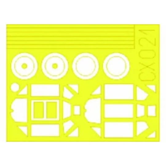 Bf 109E - Eduard Accessories CX021