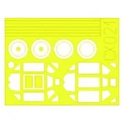 Bf 109E - Eduard Accessories CX021