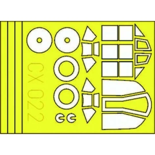 Bf 109G, 1/72 - Eduard Accessories CX022