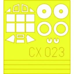 Messerschmitt Bf 109G, 1/72 - Eduard Accessories CX023