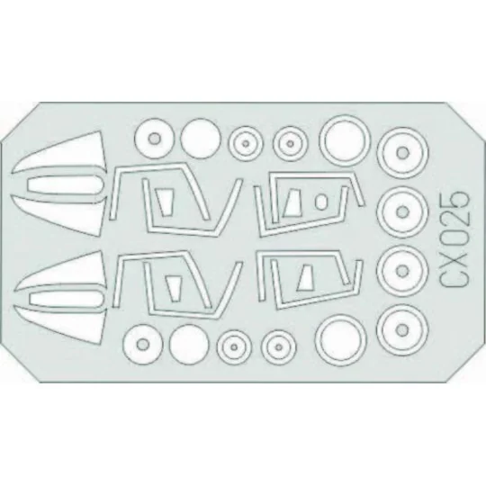 F-4 Phantom II, 1/72 - Eduard Accessories CX025