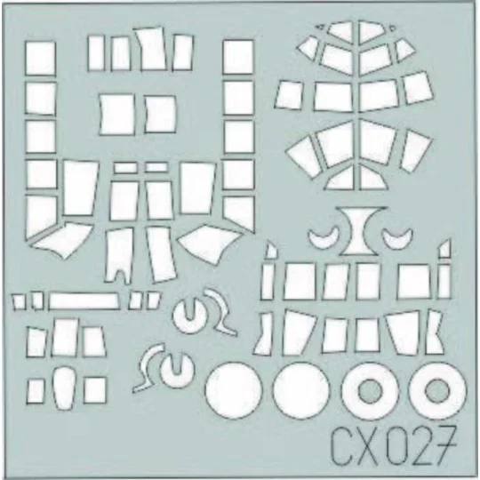 Junkers Ju 88A-4, 1/72 - Eduard Accessories CX027 Junkers Ju 88A-4, 1/72 - Eduard Accessories CX027