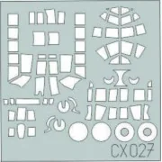 Junkers Ju 88A-4, 1/72 - Eduard Accessories CX027 Junkers Ju 88A-4, 1/72 - Eduard Accessories CX027