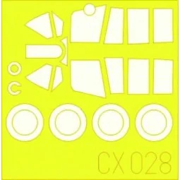 P-40N Warhawk, 1/72 - Eduard Accessories CX028