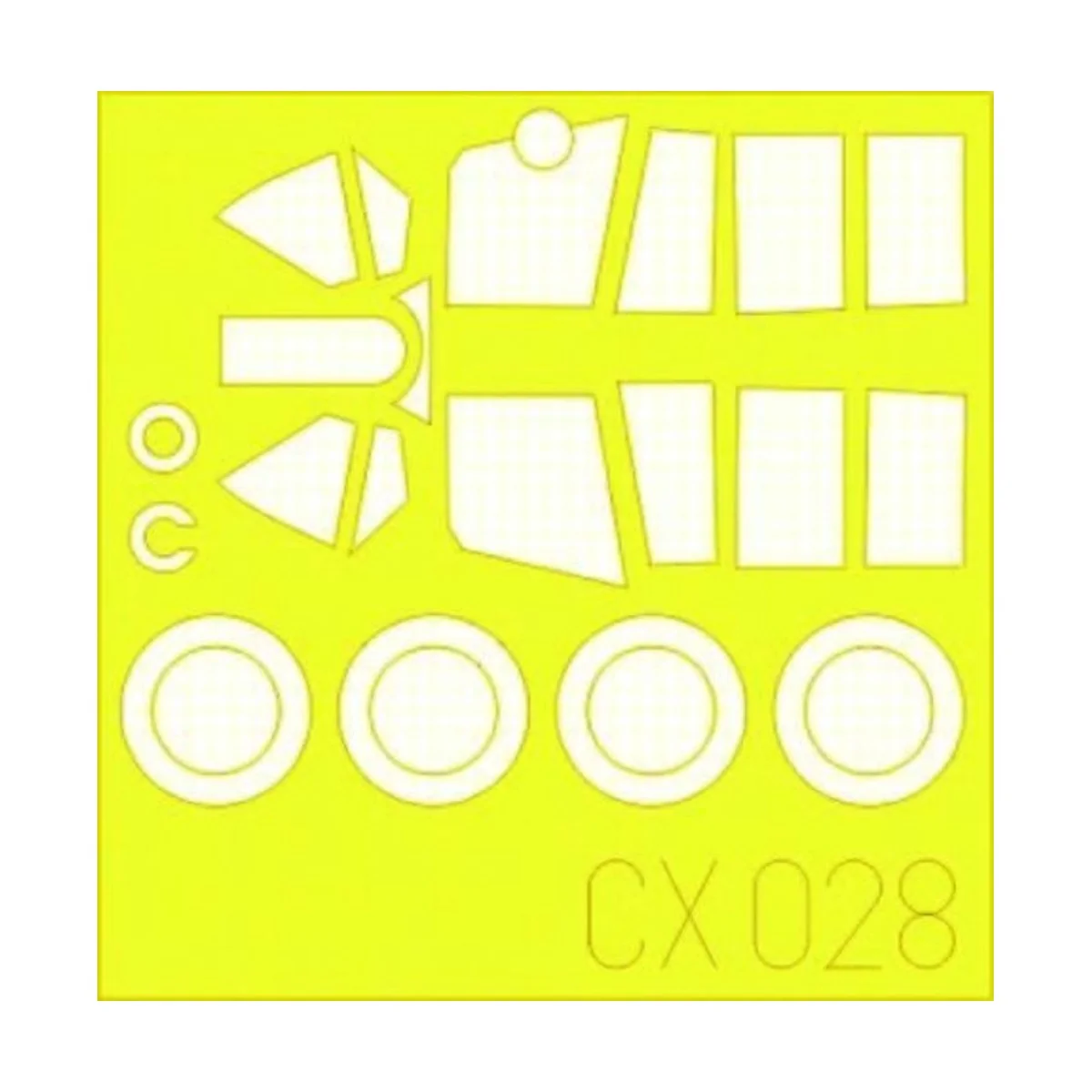 P-40N Warhawk - Eduard Accessories CX028