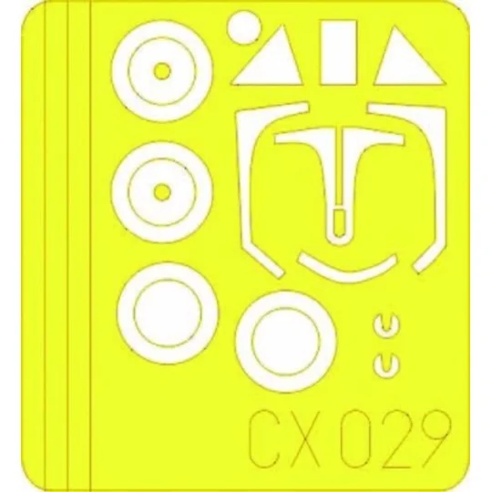 Fw 190A, 1/72 - Eduard Accessories CX029 Fw 190A, 1/72 - Eduard Accessories CX029