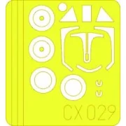 Fw 190A, 1/72 - Eduard Accessories CX029 Fw 190A, 1/72 - Eduard Accessories CX029
