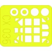 Bf 109F-4 - Eduard Accessories CX035