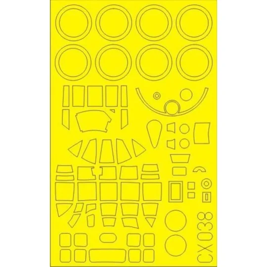 Heinkel He 177 Greif, 1/72 - Eduard Accessories CX038