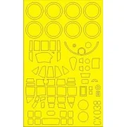 Heinkel He 177 Greif, 1/72 - Eduard Accessories CX038